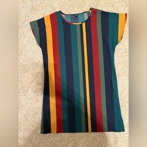 SHEIN Multicolor Striped Dress
